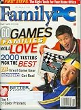 Family PC November 1996 60 Games Families Will Love, First Steps: The Right Tools For Your Home Office