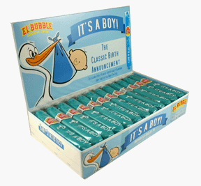 It's A Boy Bubble Gum Cigar 36 Pack