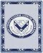 Saint Vincent College Seal Jacquard Woven Throw - 69 x 48