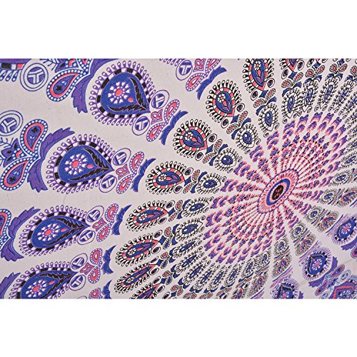 Twin Hippie Tapestry Wall Hanging Indian Mandala Tapestries Bedspread Wall Decor