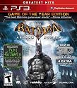 Batman Arkham Asylum Game of the Year Greatest Hits