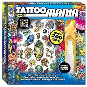 Tattoo Mania - Boys Temporary Tattoo Kit