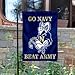 Navy Beat Army Garden Flag and Yard Banner