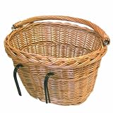 Basil - Panier pour vélo BAS90 - Unisexe, pour adultes - Brun naturel