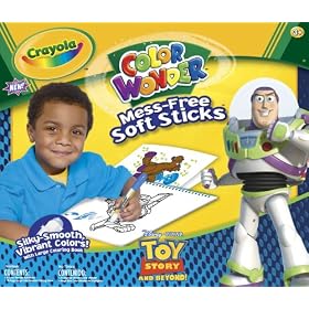 Crayola Color Wonder Soft Sticks Disney Toy Story by Binney & Smith