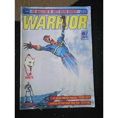 WARRIOR MAGAZINE VOLUME 1: ISSUE NO 7(NOVEMBER 1982): MARVELMAN/MIRACLEMAN, V FOR VENDETTA, LASER ERASER AND PRESSBUTTON, THE MADMAN