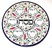 Seder Plate - Colorful Armenian Style