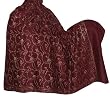 Wool Shawls Kashmir Embroidered Winter Accessory 80 x 40 inches (ebs320)
