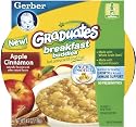 Gerber Graduates Breakfast Buddies - Apple Cinnamon Cereal, 4.5-Ounce (Pack of 8)