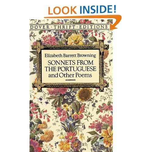 Sonnets from the Portuguese and Other Poems (Dover Thrift Editions)