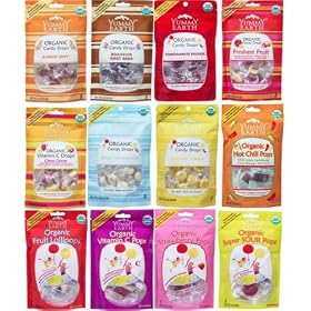 YummyEarth Organic Pops & Drops, 12-Count Sampler