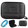 Nylon Black Durable 5.2-inch Protective GPS Carrying Case with Removable Carbineer for Garmin dezl 50LM/50 / 2450 / 1450NOH / 2460LT 5 inch Portable GPS Navigation System + SumacLife TM Wisdom Courage Wristband