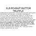 Philadelphia Candies Dark Chocolate Peanut Butter Truffles Net Wt 1 lb