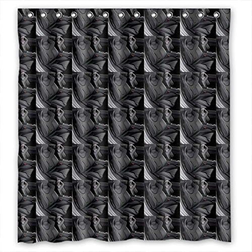 Odor-free Polyester Mildew-Free Bathroom Curtains Button-Holes Audi 60x72 inch / 150x180 cm