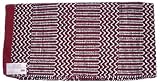 Mayatex Saddle Blanket - Ramrod Double Weave - Burgundy