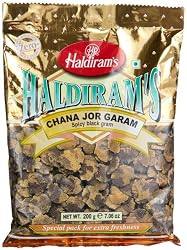 Haldiram Chana Jor Garam, 7.06-Ounce Pouch (Pack of 5)