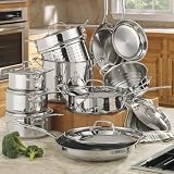Cuisinart Chef's Classic Stainless 17-Piece Cookware Set