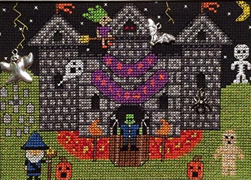 Flowers 2 Flowers Halloween Monster Bash Counted Cross Stitch Kit
