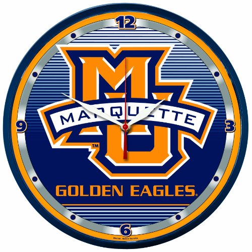 NCAA Marquette Golden Eagles Round Clock