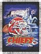 Kansas City Chiefs Home Field Advantage Woven Tapestry Throw Blanket - NFL Football Fan Shop