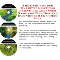 The Guru's Super Marketing, Success Principles and Inner Game for Web Hosting Businesses 3 CD Combo Pack