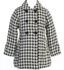 Girls Houndstooth Print Pageant Dress/Prom Dress 