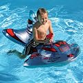 Poolmaster Rocket Blaster Rider Float - Silver/ Red