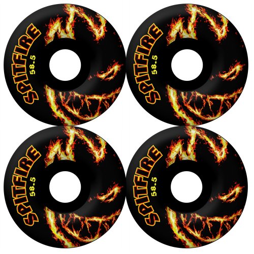 Spitfire Charred Remains Color Series 58.5mm High Performance Skateboard Wheel (Set of 4)