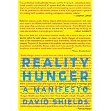 Reality Hunger: A Manifesto