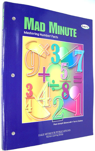 Amazon.com: Mad Minute: Mastering Number Facts, Grades1-8