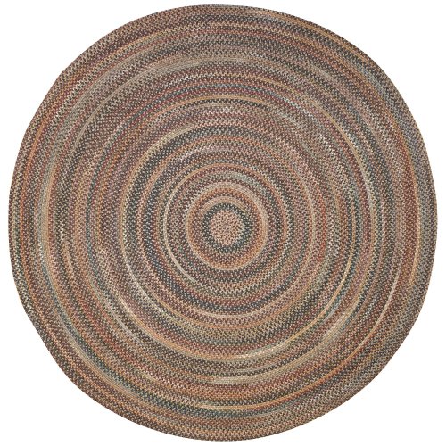 Capel American Traditions Braided Wool Round Rug Tan Find SALE dung84115a