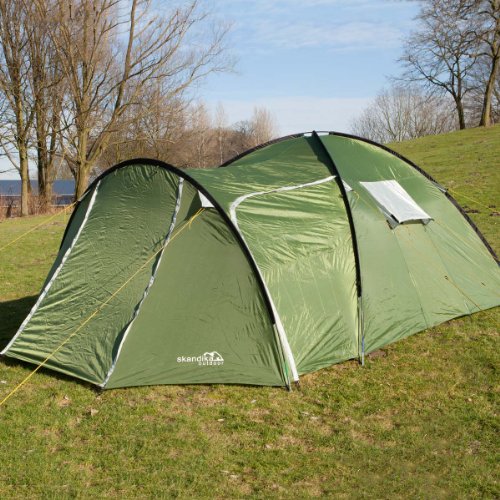 Skandika Vaestervik 4 Man Tent - Green