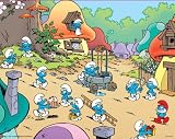 MB - Puzzle enfant - Puzzles 45 Pi�ces Les Schtroumpfs : Les Travaux