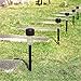 Momentum BLK-56732 Kealive Stainless Steel LED Solar Powered Path Light, 6-Piece