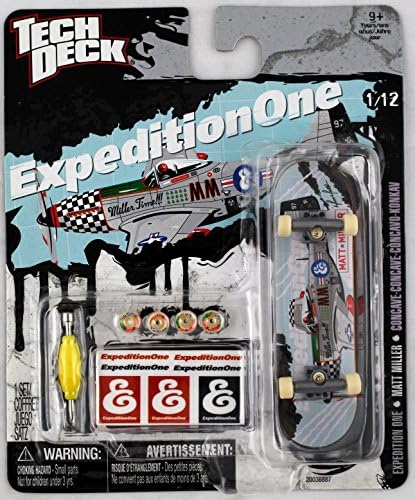 1 TECH DECK 96mm FINGERBOARD - EXPEDITION ONE BOARD (Blue) - Retired - New