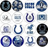 Set of 16 INDIANAPOLIS COLTS Pinback Buttons 1.25" Pin / Badge FOOTBALL