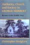 Authority, Church, and Society in George Herbert: Return to the Middle Way