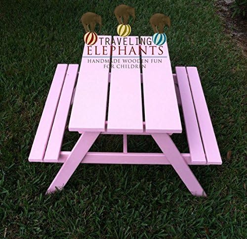 Toddler Picnic Table, outdoor picnic table, outdoor / indoor table. kids picnic table, Painted or Stained Picnic Table, Wooden Picnic Table, kids wood table