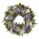 Blue Meadow Mist Wreath - 22