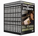 The Complete Algebra 1 Made Easy for Students Series:(20 Disc Set)