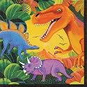 Prehistoric Dinosaurs Lunch Napkins 16ct