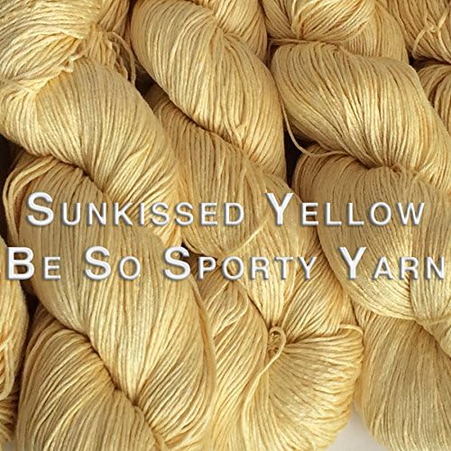 Kristin Omdahl Yarns Be So Sporty Bamboo Yarn Sunkissed Yellow