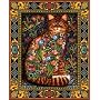 White Mountain Puzzles Tapestry Cat