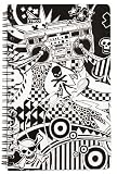 Mead Doodle Planner, 8-Inch x 5.5-Inch, Skulls Design, 2011/2012 (72635)
