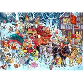 Jumbo Puzzle - 2007 Christmas Puzzle - Christmas Spirits (1000 pieces)