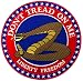 Large Don't Tread On Me Embroidered Patch Iron-On Patriotic Snake Emblem