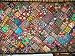Gift Idea-Kutch Embroidered Wall Hanging Gujarat Red Blue Tapestry 78"