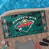 McArthur Minnesota Wild 30'' x 60'' Green Beach Towel