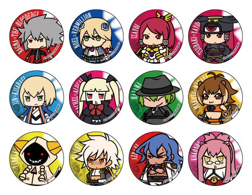 ブレイブルー トレーディング缶バッチ BOX