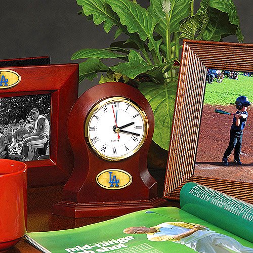 Los Angeles Dodgers Desk Clock